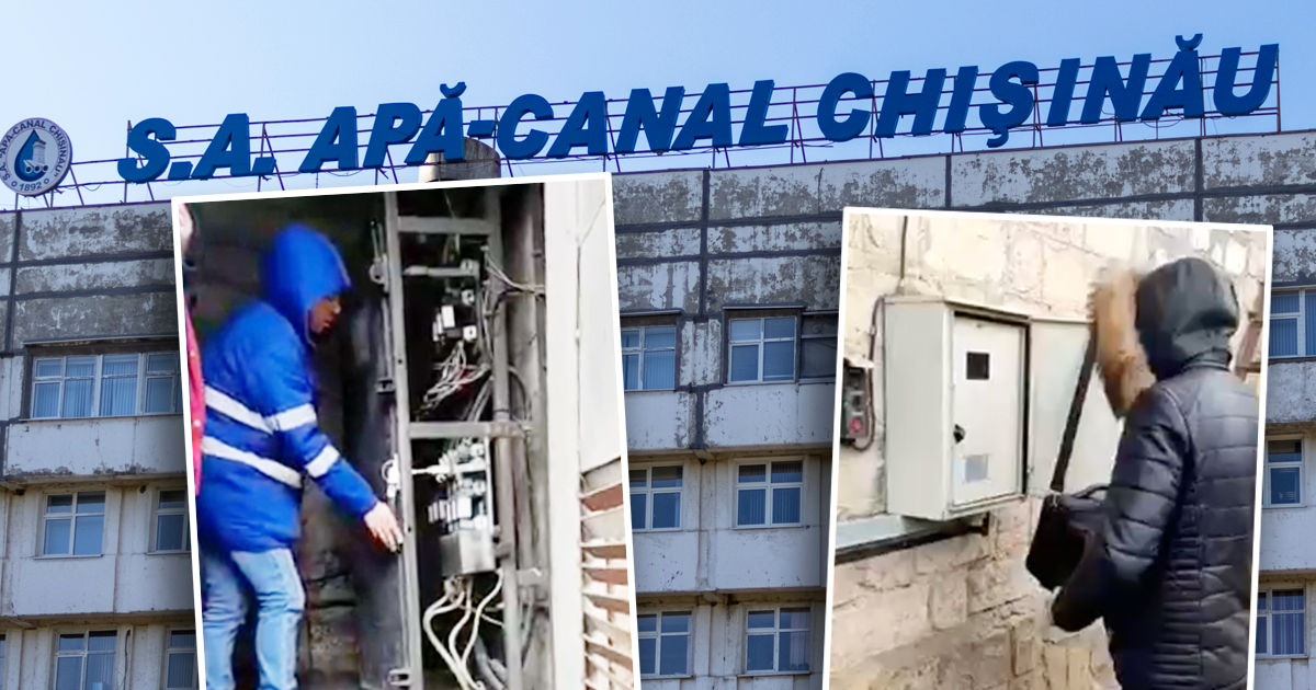 Premier Energy отключает от света объекты Apă-Canal Chișinău. Коллаж: Point.md