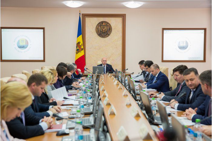 Заседание правительства Молдовы.