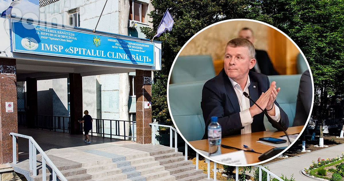 Iurie Osoianu, numit în funcția de director interimar al Spitalului Clinic Bălți.