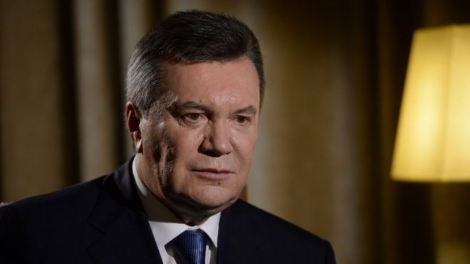 Экс-президент Украины Виктор Янукович.