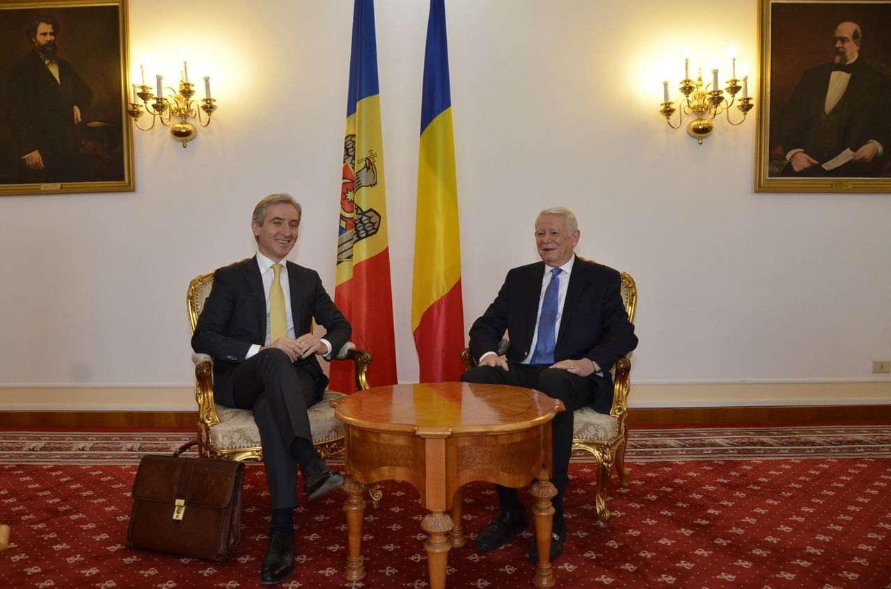 Leancă, întrevedere cu ministrul român de Externe. Subiecte discutate