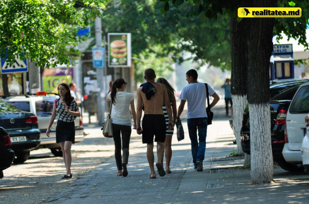 Astăzi este cea mai călduroasă zi din an. Foto: realitatea.md