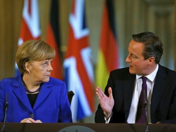"Premierul va transmite clar ca, in cazul in care Consiliul European va incerca sa procedeze la numirea lui Jean-Claude Juncker, atunci va cere un vot pe aceasta tema", a declarat oficialul britanic.