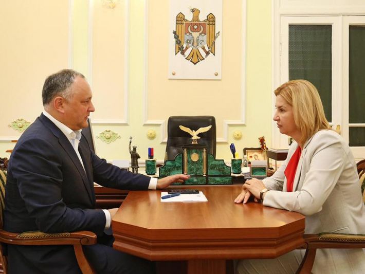 Dodon a avut o întrevedere cu Başcanul Găgăuziei. Ce au discutat. Foto: presedinte.md