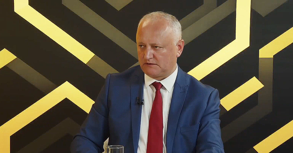 Dodon: Orice partid care va face coaliție cu PAS este cadavru politic.