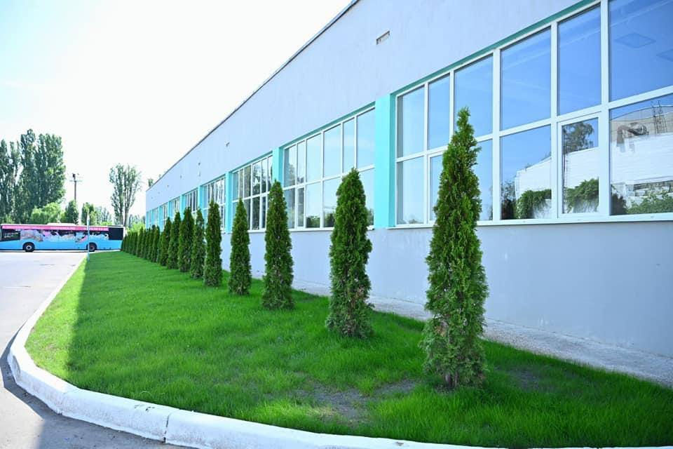 В "Городском автобусном парке" Кишинева строится станция тестирования.