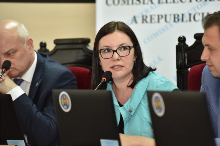 Președintele Comisiei Electorale Centrale, Alina Russu, a reacționat la informația difuzată de Maia Sandu. Foto: moldpres.md