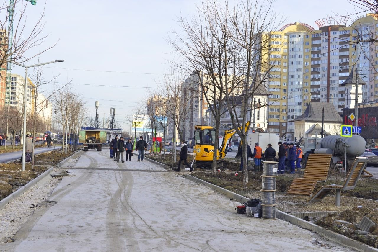 Сеть Wi-Fi будет установлена ​​на аллее проспекта Мирча чел Батрын в столице.