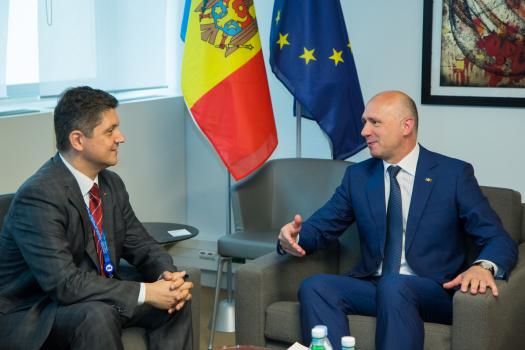 Filip a cerut urgentarea interconectării de energie cu România. Foto: gov.md