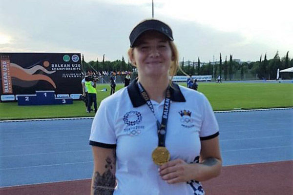 Молдавская спортсменка Александра Емельянова на Балканских играх стала двукратной чемпионкой.