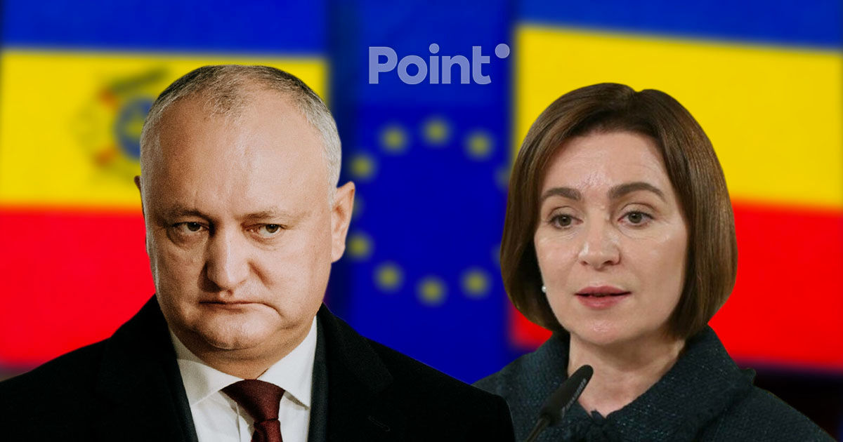Dodon: Maia Sandu folosește tema unirii cu România pentru a șantaja UE.
