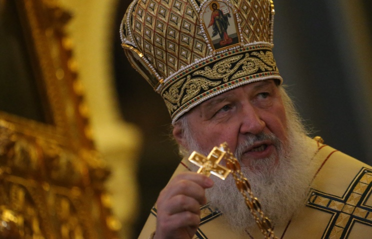 Патриарх Московский и всея Руси Кирилл призывает "всю многонациональную Церковь" горячо молиться о мире на земле Украины. Фото:ИТАР-ТАСС