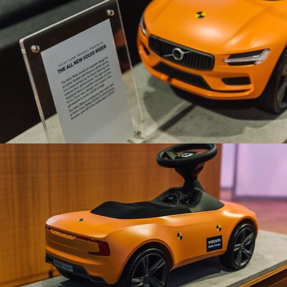 Volvo разработала автомобиль для детей.