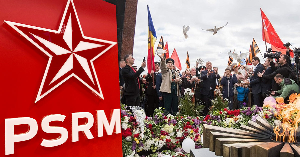 ПСРМ призывает власти не нагнетать ситуацию в стране перед 9 Мая. Коллаж Point.md.
