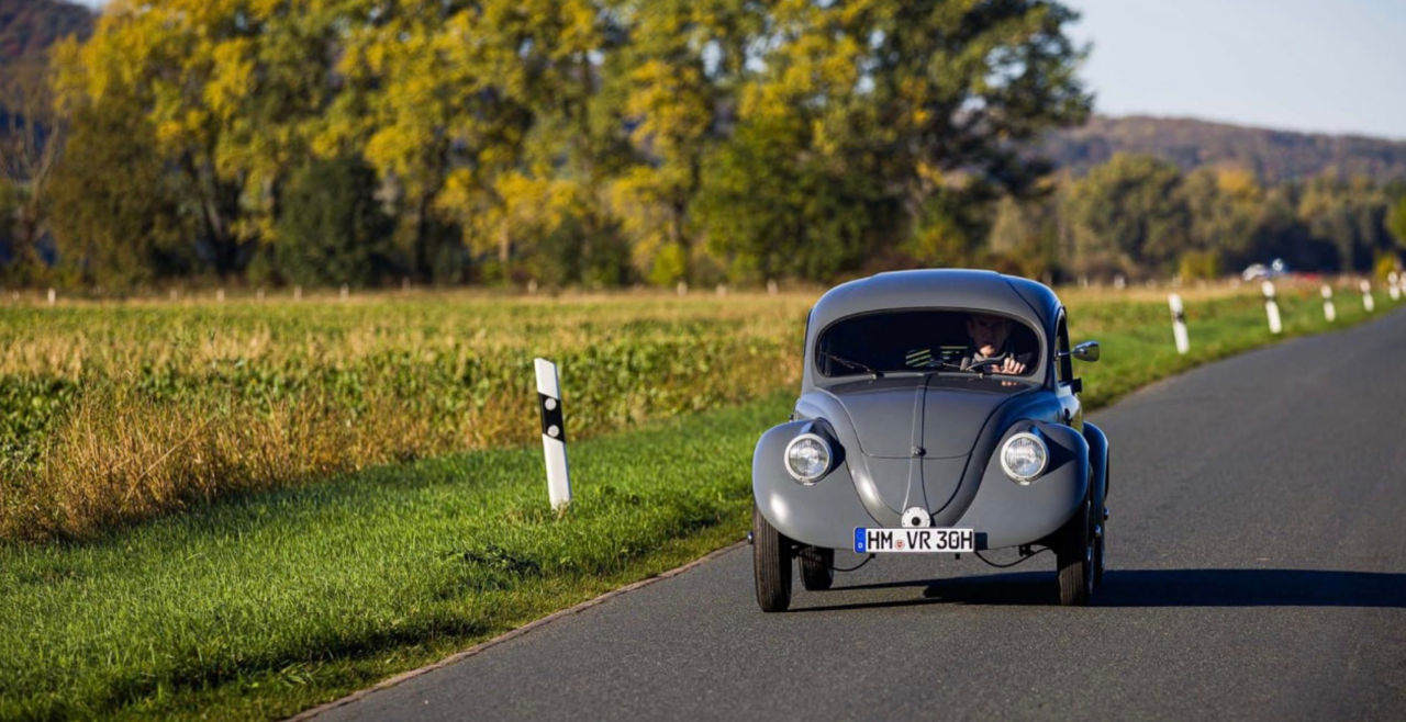 Cel mai vechi Volkswagen Beetle din lume este din nou în stare de funcționare.