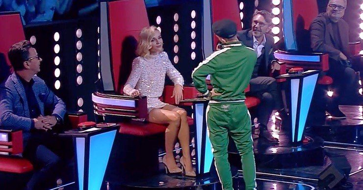 Полину Гагарину оскорбило поведение участника шоу "Голос".