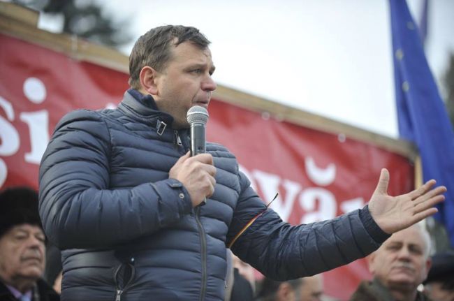 Лидер партии "Платформа Достоинство и правда" Андрей Нэстасе. Фото: inprofunzime.md