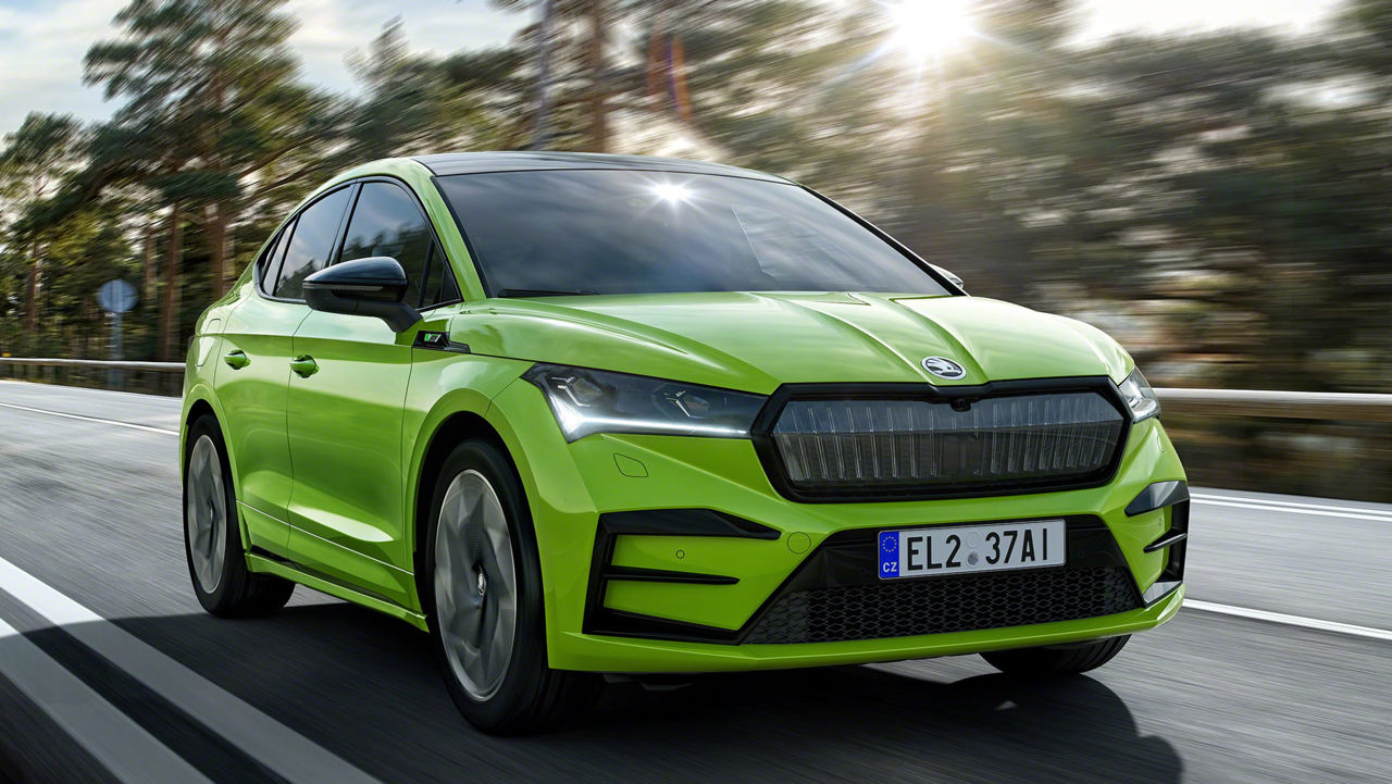 Skoda опубликовала изображение салона нового концепта Vision 7S.