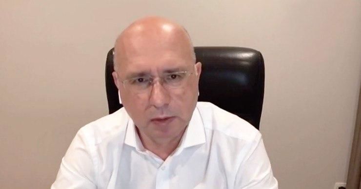 Председатель Демократической партии Молдовы Павел Филип. 