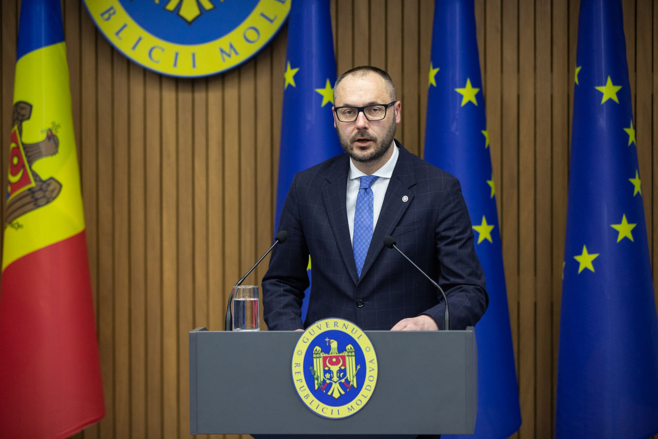 Министр юстиции Серджиу Литвиненко.