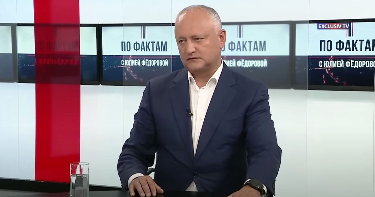 Додон: За год власть взяла 1 млрд долларов внешних кредитов.