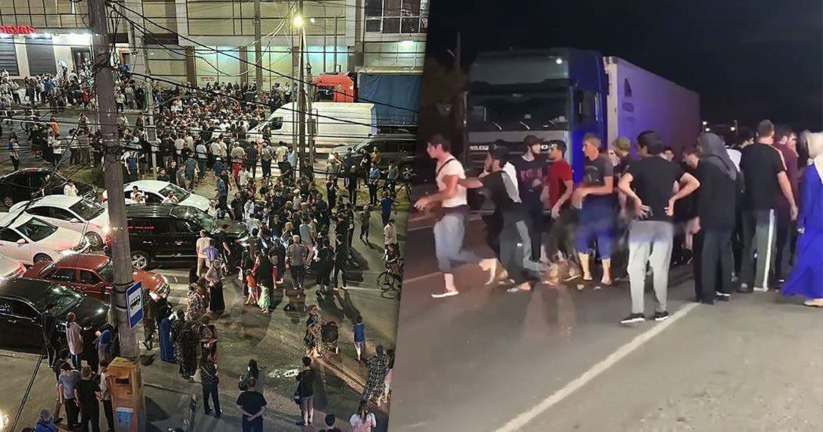 В Дагестане граждане вышли на митинги протеста из-за проблем с электроэнергией и водоснабжением. Коллаж: Point.md