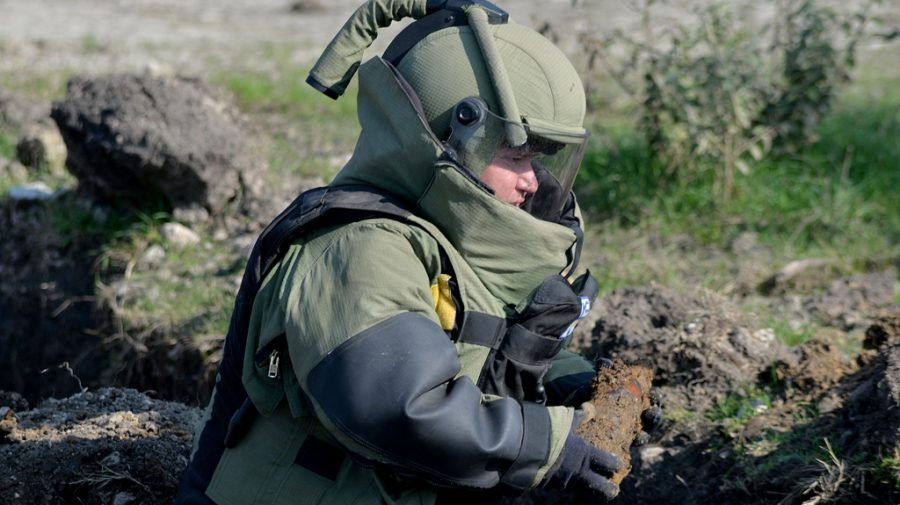 Бомба времен ВОВ найдена в научном заповеднике в Унгенском районе.