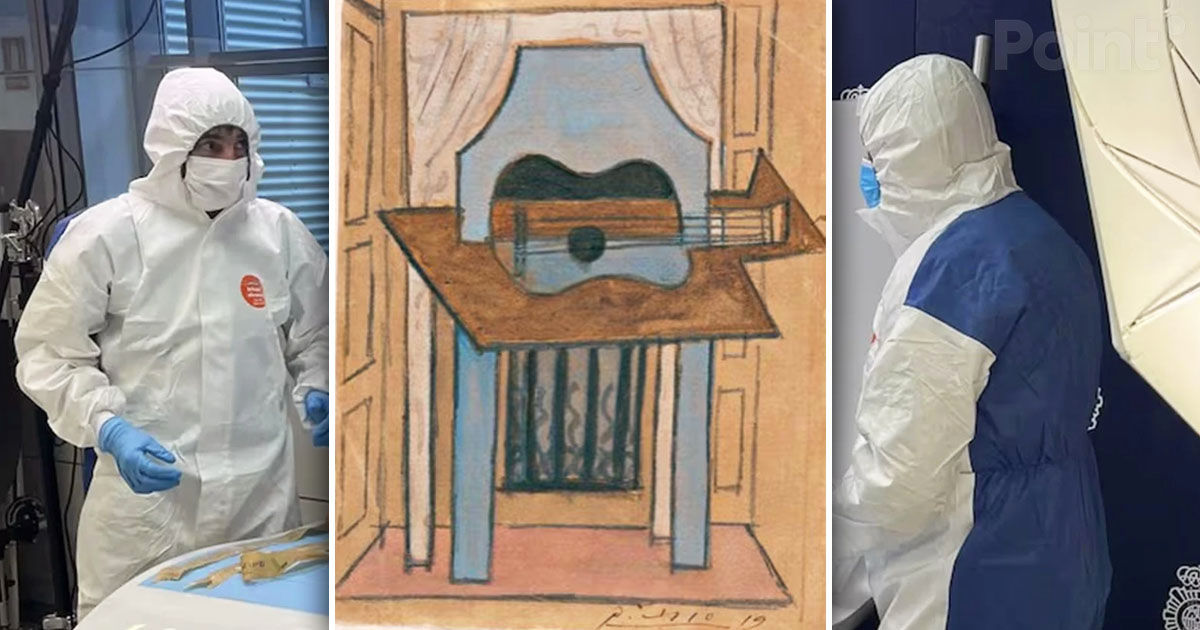 Un tablou de Picasso dispărut recent, descoperit în Spania.