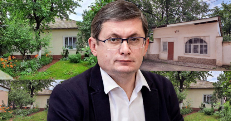 СМИ показали дом Игоря Гросу в Дурлештах стоимостью 11 000 евро. Коллаж: Point.md