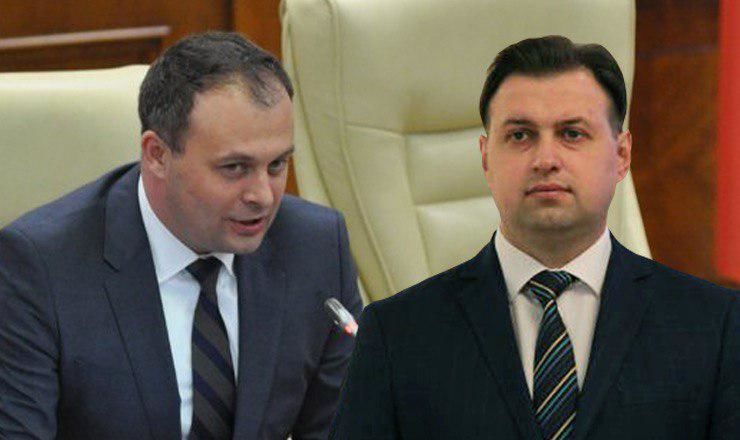 Андриан Канду выгнал с заседания парламента Максима Лебединского.