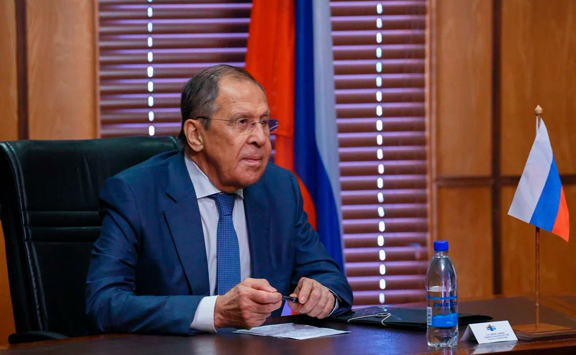 Министр иностранных дел России Сергей Лавров.
