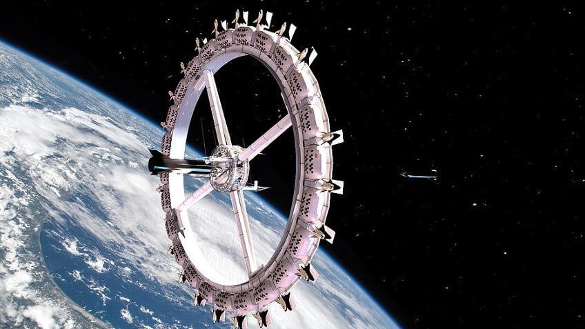 Первый космический отель начнут строить в 2025 году.