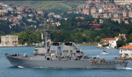 Moscova va răspunde la intrarea navelor marinei americane în Marea Neagră.