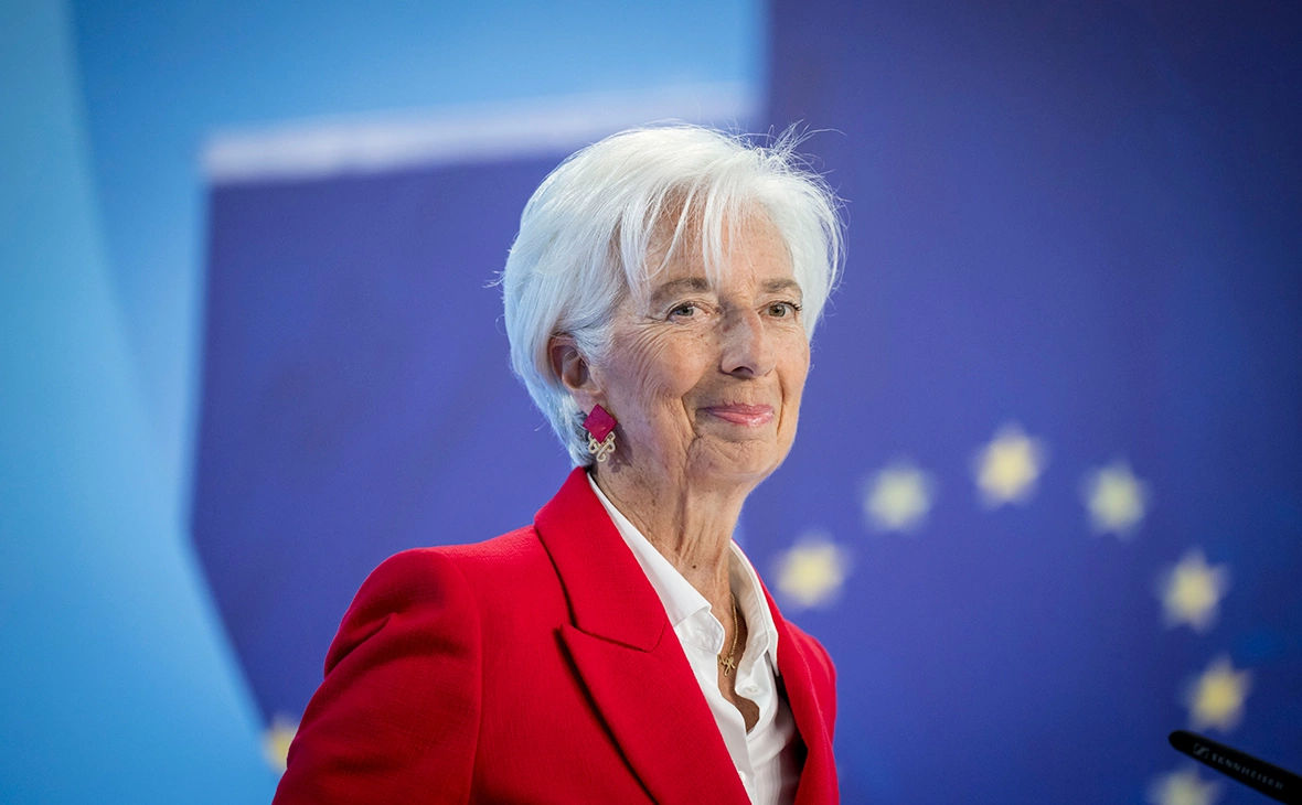 Лагард заявила о намерении возглавлять ЕЦБ до 2027 года.