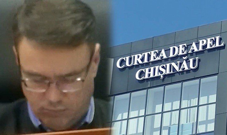 Стелиан Телеукэ, магистрат Апелляционной палаты Кишинева, уснул прямо во время заседания суда.