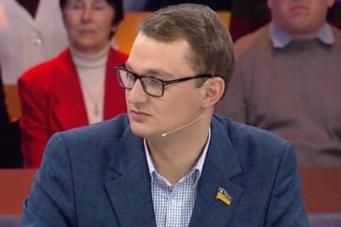 Депутат Верховной рады Украины от фракции "Слуга народа" Евгений Брагар.