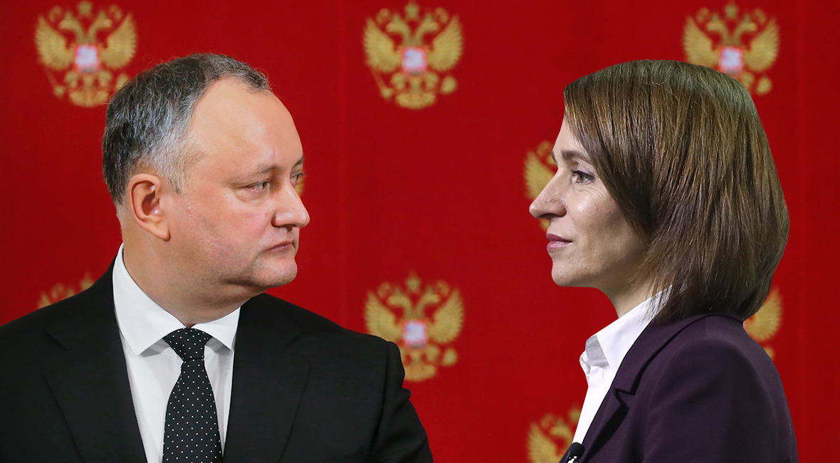 Додон обратился к президенту Молдовы из-за газового кризиса. Коллаж: Point.md