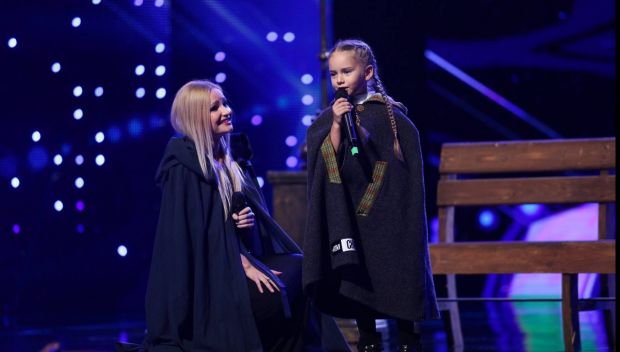 Fiica lui Valentin Uzun, Amelia la Românii au talent. 