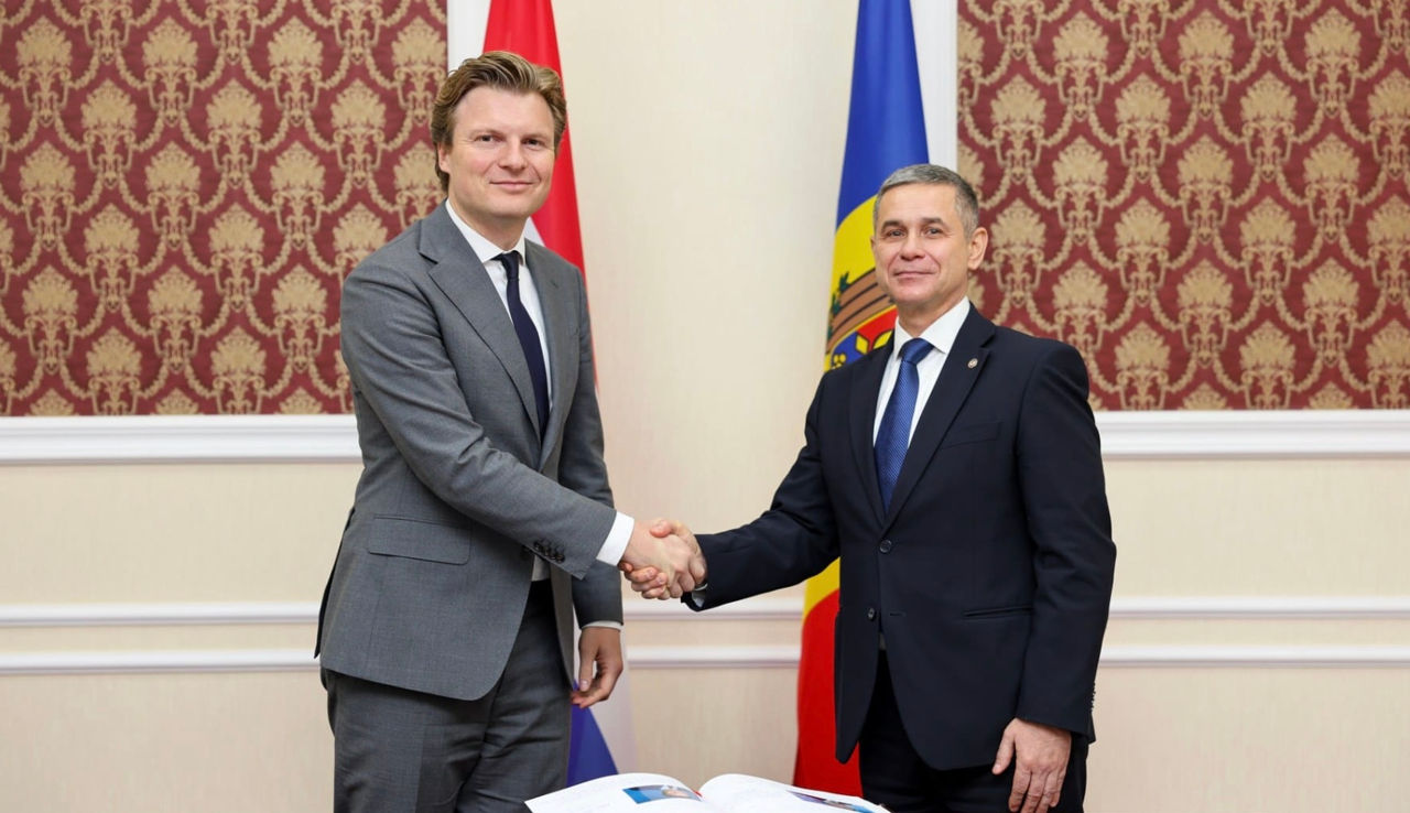 Nosatîi a avut o întâlnire cu colegul său din Țările de Jos, Ruben Brekelmans.