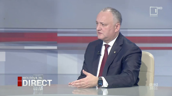 Президент Молдовы Игорь Додон.