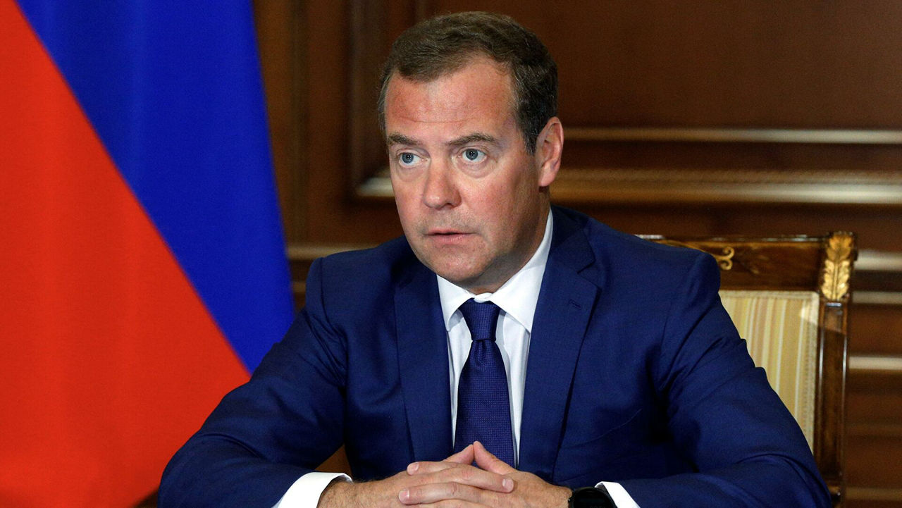 Зампред Совбеза РФ Дмитрий Медведев.