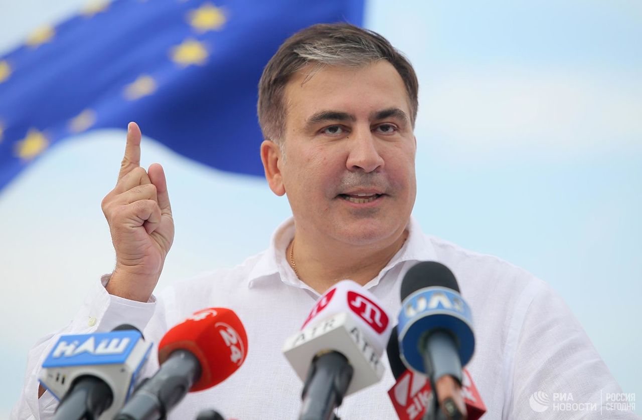 Саакашвили сообщил, что его партия идет на выборы в Раду.