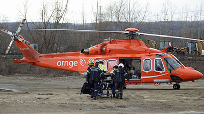Вертолет воздушной скорой помощи Ornge