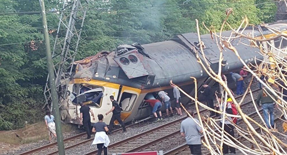 Una dintre victime este chiar conductorul trenului.