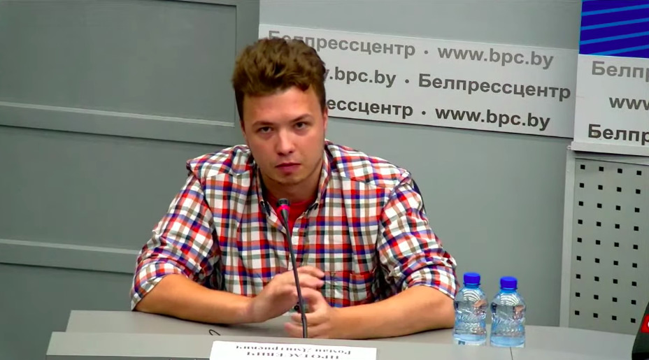 Бывший главный редактор Telegram-канала Nexta Роман Протасевич.
