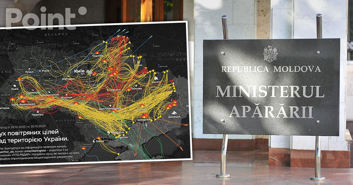 Ministerul Apărării: Sistemele de monitorizare nu au detectat survoluri ale spațiului aerian al Moldovei.