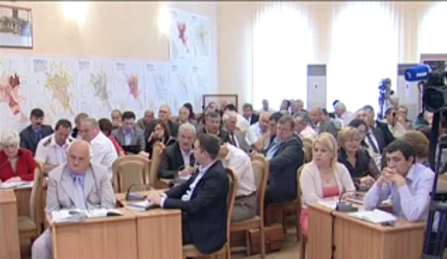 Заседание муниципального совета Кишинева.