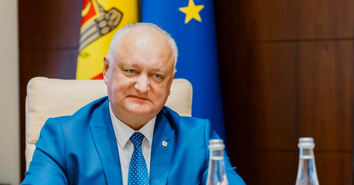 Dodon: Este esențială separarea proceselor de negociere ale Republicii Moldova și Ucrainei.