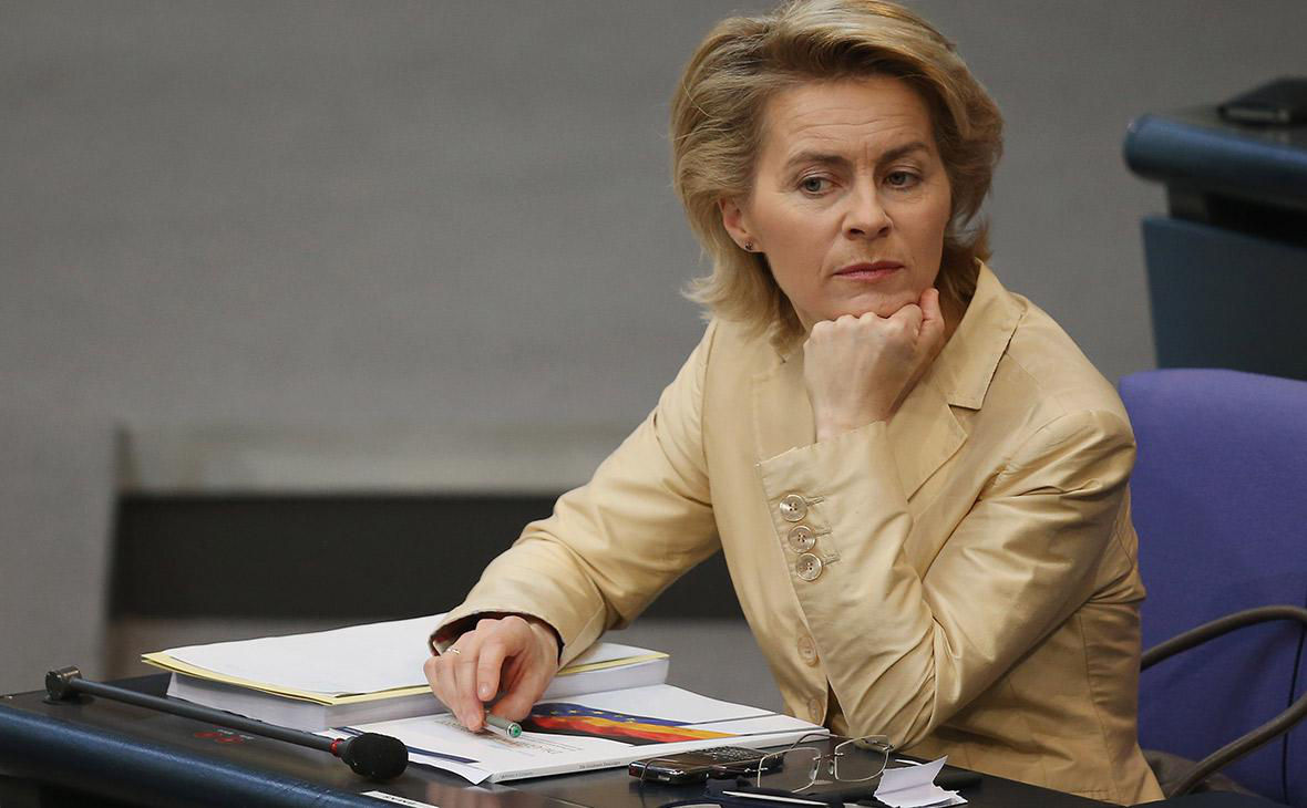 Глава Еврокомиссии Урсула фон дер Ляйен.