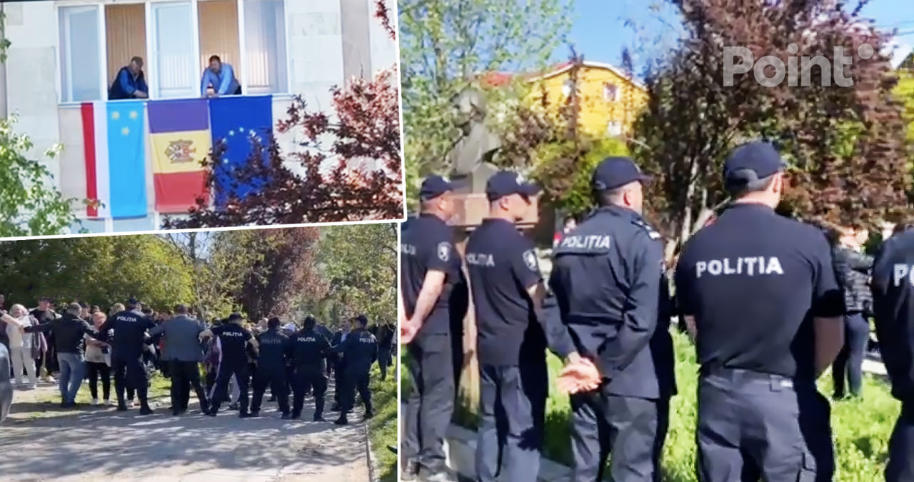 Визит Санду в Комрат: территория, где пройдет встреча, оцеплена полицией.